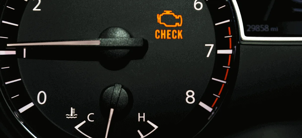 Čo robiť, keď sa v aute rozsvieti kontrolka Check Engine?