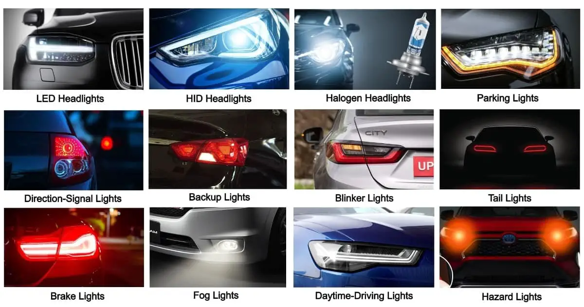 Rozdiely medzi rôznymi typmi automobilových svetlometov