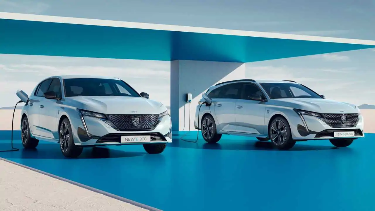 15 pripravovaných modelov elektrických kombi (kombi): Peugeot E-308 SW